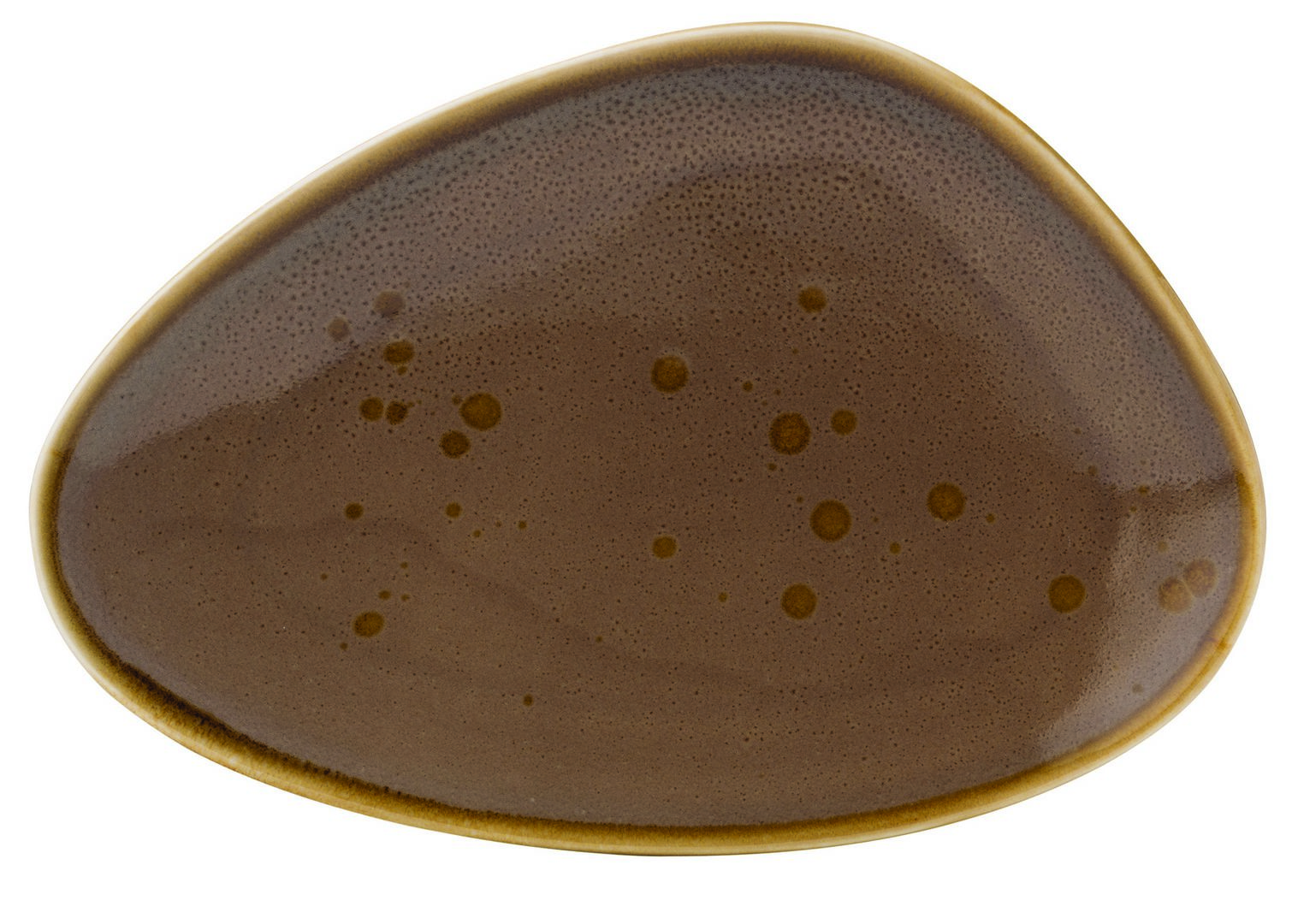 Earth Mocha Oblong Plate 10